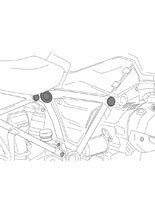 Zaślepki ramy PUIG BMW F750GS (18-24)/F800GS (24-)/F850GS/Adventure (18-23)/F900R/XR (20-)/F900GS (24-)