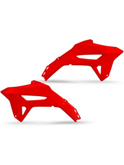 Osłony chłodnicy UFO do Honda CRF 450 R (21-), CRF 250 R (22-) czerwone