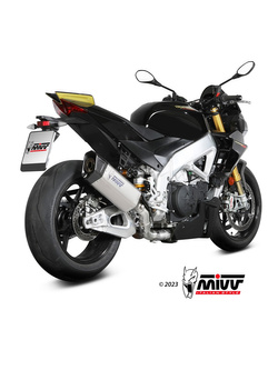 Tłumik motocyklowy Slip-On (SR-1) MIVV do Aprilia RSV4 1100 / Tuono V4 1100 (21-) titanium