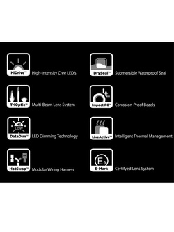 Zestaw lamp LED DENALI 2.0 D4 TriOptic z technologią DataDim