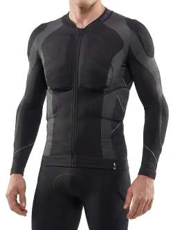 Bluza z ochraniaczami SIXS Pro-Tech czarna