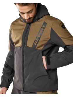 Kurtka motocyklowa tekstylna REV’IT! Potential GTX brązowo-szara