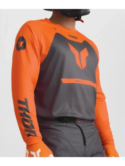 Bluza enduro Thor Ridemode Menace szara