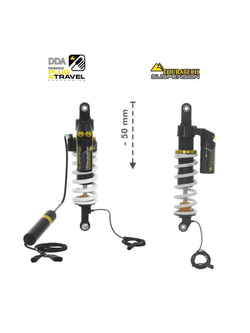 Zestaw obniżający wysokość motocykla o 50mm Plug & Travel Suspension Touratech do BMW R1200GS(LC)/R1250GS (13-23)