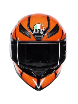Kask integralny AGV K1 S Speedarmor czarno-pomarańczowo-niebieski