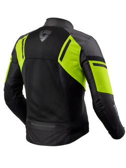 Kurtka motocyklowa tekstylna REV’IT! GT-R Air 3 czarno-fluo żółta