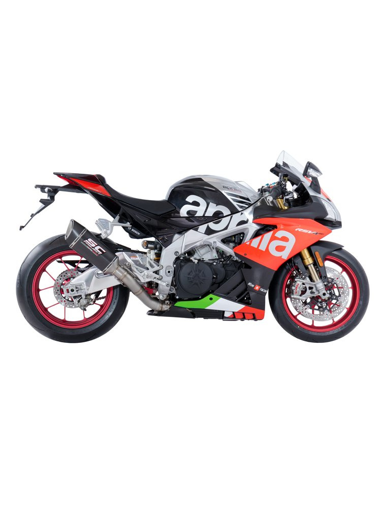 Tłumik SLIP-ON SC1-R Carbon fiber do Aprilia RSV4 RF/RR 2018
