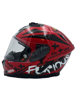 Kask integralny LAZER Rafale Evo Oni czerwony