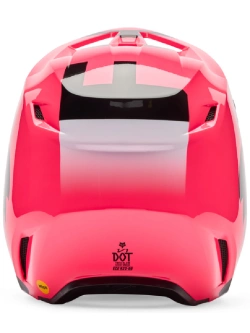 Kask enduro Fox V1 Shield czarno-różowy