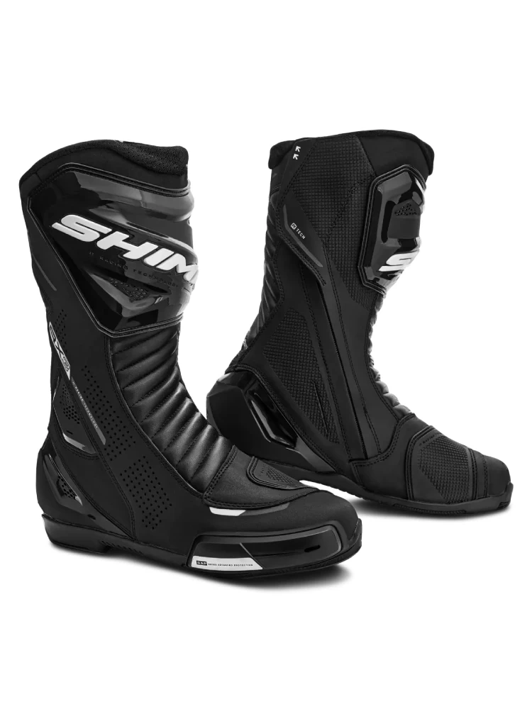 Buty motocyklowe damskie Shima RX-3 czarno-białe