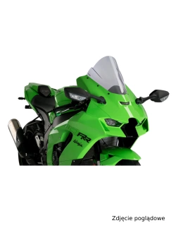 Szyba motocyklowa sportowa PUIG Z-Racing Kawasaki ZX-10R (21-)/ Kawasaki ZX-10RR (21-) karbonowa 