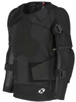 Bluza dziecięca z ochraniaczami X-Factor Junior Brave kevlar czarna
