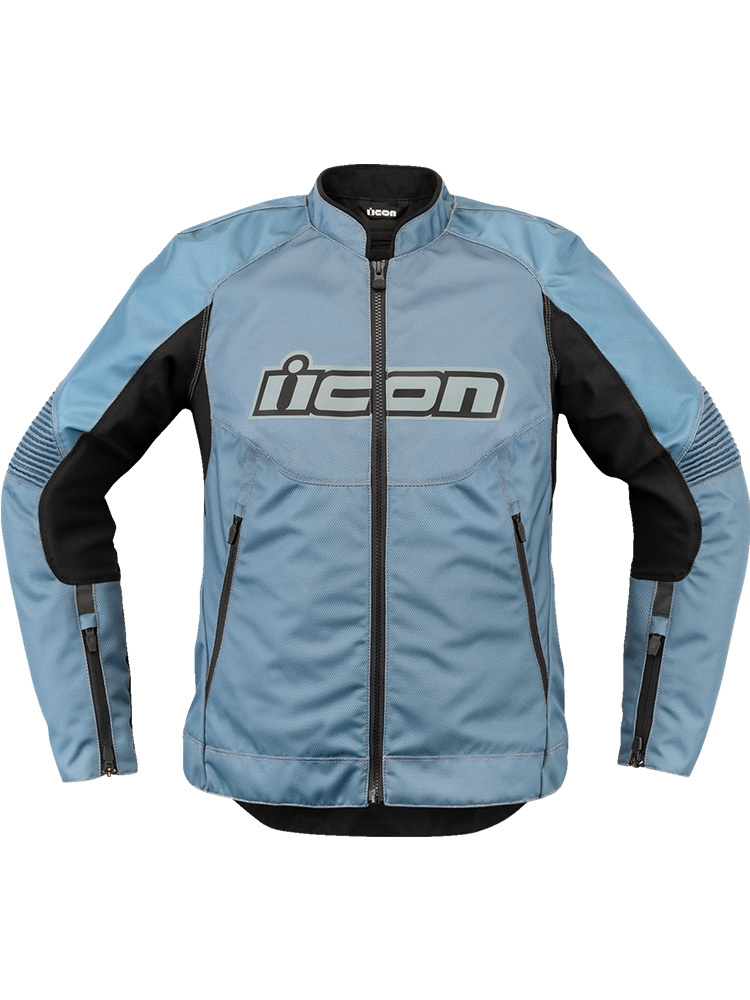 Kurtka motocyklowa damska tekstylna Icon Overlord 3 niebieska