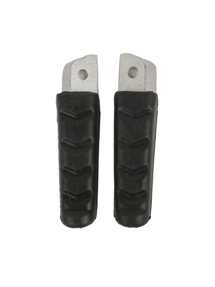 Podnóżki motocyklowe pasażera BikeTec BMW F 800 GT (11-13)/ S (04-08)/ ST (04-12) czarno-srebrne