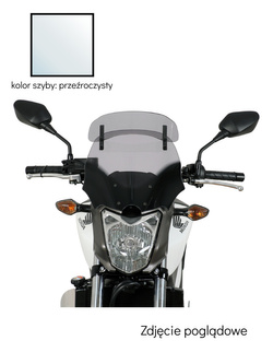 Szyba motocyklowa MRA Variotouringscreen "VT" Honda NC 750 S (14-22) / NC 700 S (wszystkie roczniki) przeźroczysta