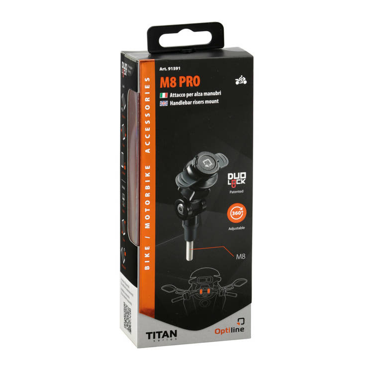 Mocowanie na wsporniku kierownicy Titan Opti M8 Pro marki Lampa