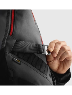 Kurtka motocyklowa tekstylna Rebelhorn Hardy 3.0 czarno-szaro-czerwona