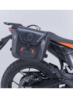 Sakwy motocyklowe wodoodporne SysBag WP M/M SW-Motech + stelaże SLC KTM (wybrane modele) [poj.: 2 x 17-23l]