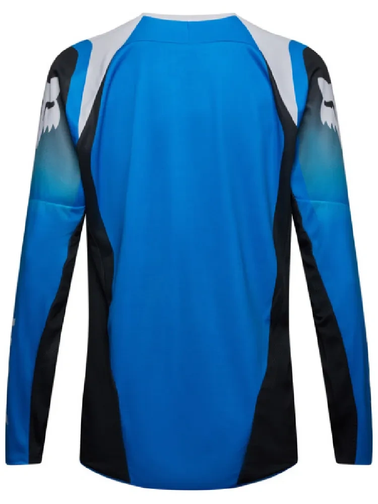 Bluza enduro Fox 180 Frame czarno-biało-niebieska