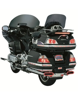 Zestaw listw ozdobnych z oświetleniem LED bagażnika Kuryakyn Honda GL 1800 Goldwing (01-10) srebrne