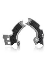 Osłony ramy Acerbis X-Grip Kawasaki KX 250 4T (20)/ 250 F (15-19) szaro-czarne