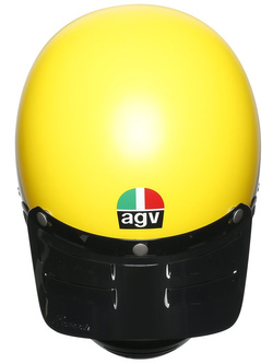 Kask integralny AGV X101 Dust żółto-czarny matowy