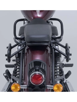 Sakwy motocyklowe wodoodporne SysBag WP M/M SW-Motech + stelaże SLC Royal Enfield Classic 650 (25-)/ Shotgun 650 (22-) [poj.: 2 x 17-23l]