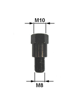 Adapter do lusterka Touratech [do gwintu prawego M10x1,25 do M8x1,25]