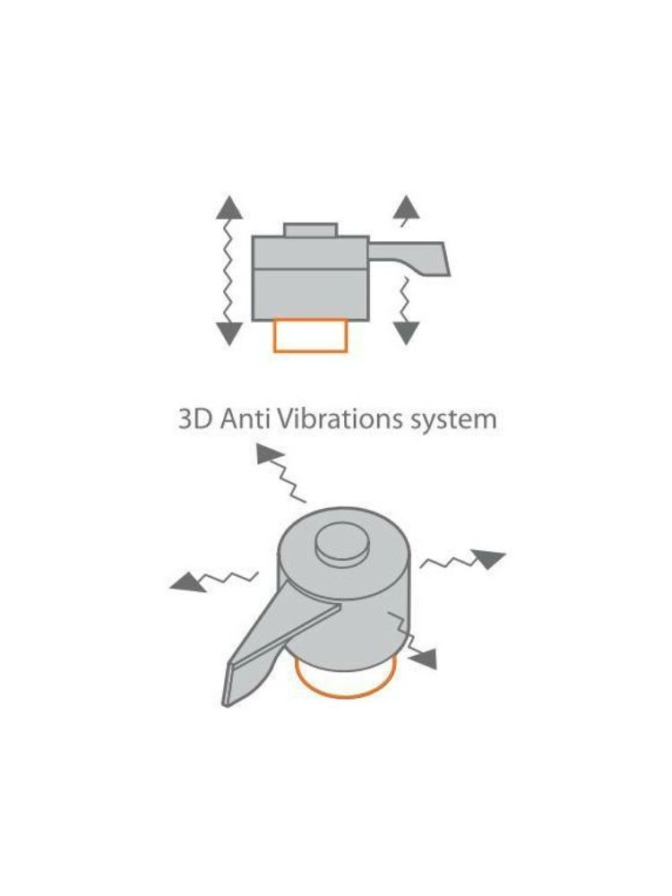 Tłumik drgań Lampa z mocowaniem Duolock