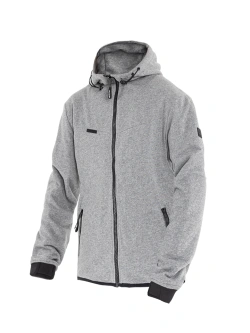 Bluza motocyklowa z kapturem John Doe XTM V3 szara