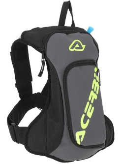 Plecak enduro Acerbis Acqua Logo z bukłakiem 2 litry, czarno- szary-fluo [pojemność: 5 l]