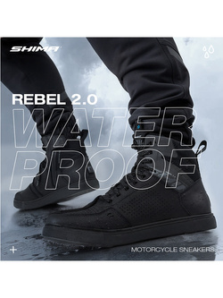 Buty motocyklowe Shima Rebel 2.0 WP czarne