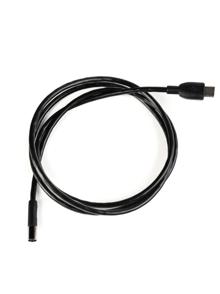 Kabel do ładowania Peak Design Mobile Motorcycle Mount USB-C czarny