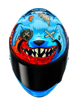 Kask integralny HJC RPHA 12 Mister Peeks Cod niebiesko-czerwony