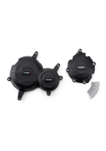 Pokrywy dekli silnika PUIG Honda CB 1000R Neo Sports Cafe (18-25) czarne