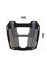 Stelaż centralny EasyRack Hepco&Becker Triumph Speed Triple [08-10]