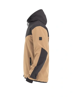 Softshell motocyklowy John Doe XTM V3 brązowo-czarny