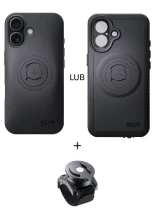 Zestaw: etui na telefon iPhone 17 + uchwyt na rzep SPC+ SP Connect