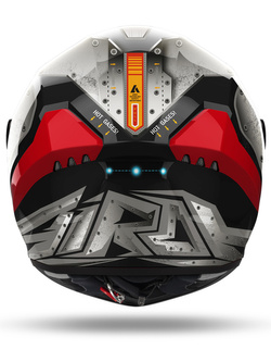 Kask integralny Airoh Connor Bot czerwono-szary