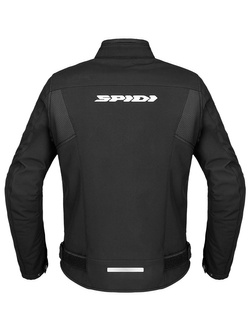 Kurtka motocyklowa tekstylna Spidi Corsa Tex czarno-biała