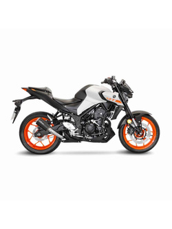 Tłumik motocyklowy LeoVince LV-10 Black Edition Yamaha MT-03 (16-20)/ YZF-R3 (15-20)/ MT-25 (15-18)/ YZF-R25 (14-18) [stal nierdzewna] 
