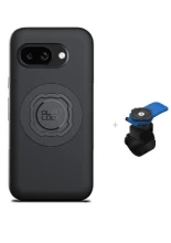 Zestaw: etui MAG na telefon Google Pixel 9A (magnetyczne) + uchwyt Quad Lock montowany za pomocą paska z szybkozłączką