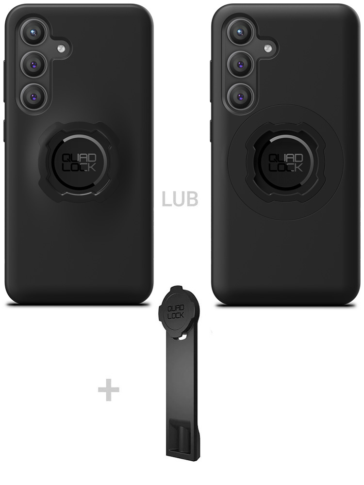 Zestaw: etui na telefon Samsung Galaxy S24 oraz adapter do statywu Quad Lock