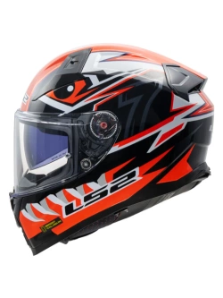 Kask integralny LS2 FF811 Vector II Buntri czarno-czerwony