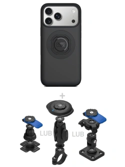 Zestaw 360 Quad Lock: etui MAG na telefon iPhone 18 Pro Max (magnetyczne) + wybrane komponenty
