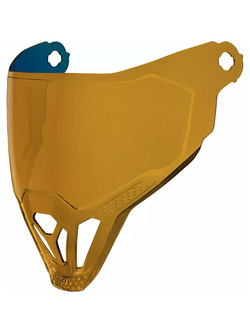 Szybka do kasku Icon Airflite model ForceShield 22.06 lustrzana złota