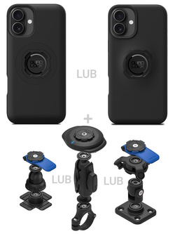 Zestaw 360 Quad Lock: etui na telefon iPhone 16 Plus + wybrane komponenty
