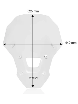 Szyba motocyklowa WRS Caponord Honda CRF1100L Africa Twin Adventure Sports (24) przezroczysta
