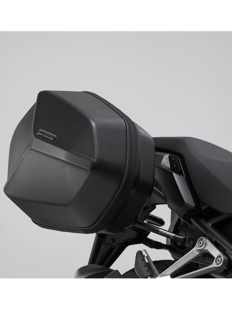 Zestaw: kufry boczne + stelaże ABS ® Aero System Sw-Motech do Honda VFR 1200 X Crosstourer (15-)