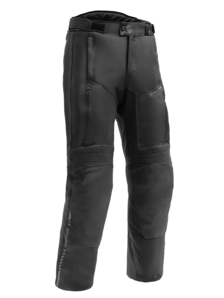 Spodnie motocyklowe testylne Broger Rift czarne